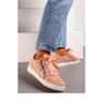 Stunning Pink Lace Up Shoes size 6 Image 3