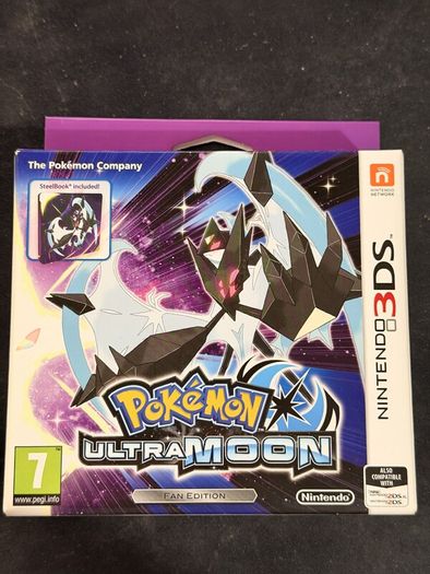 Pokemon Ultra Moon (CIB Fan Edition) - UK Version - Nintendo 3DS 2017