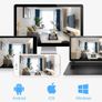 4CH 5MP 1080P CCTV Home Office Business System AHD Camera Kit 5 in 1 Video Recorder Surveillance System Outdoor Security Camera Kit Email Alarm Image 4
