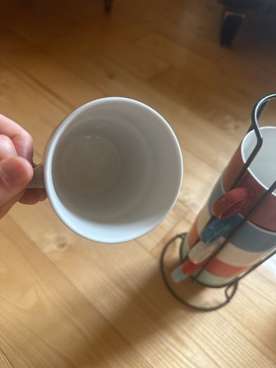 6 cup with holder