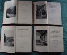 4 Volumes - "Pilgrimages to Old Homes" by Fletcher Moss - 1903 - 1906 - 1908 - 1920