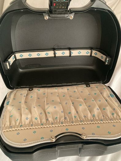 Samsonite Epsilon Deluxe Beauty Train Case Luggage Bag for Travel w/ Lock