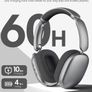 Wentronic Active Noise Cancelling Headphones (Grey) Image 6