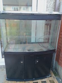 340 ltr Boyu fish tank for sale including cabinet 200 euro ono