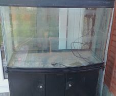 340 ltr Boyu fish tank for sale including cabinet 200 euro ono