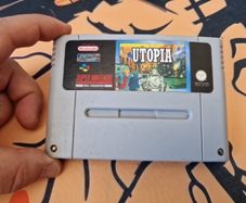 Utopia Snes Super Nintendo Arcade Retro Games Original