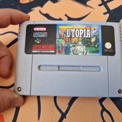 Utopia Snes Super Nintendo Arcade Retro Games Original