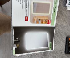 Bluetooth bathroom mirror 50x70cm