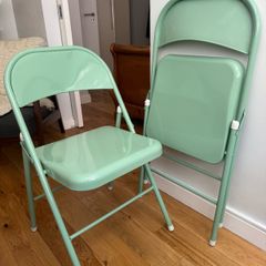 Pair of folding chairs