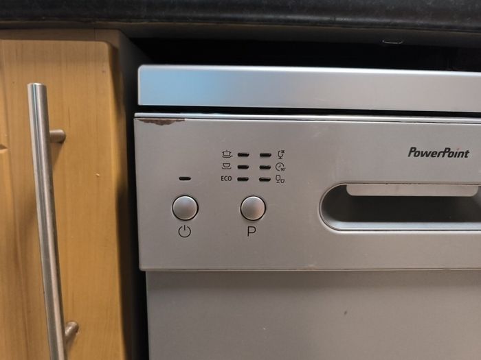 Powerpoint 10 Place 9 Litre Dishwasher Silver