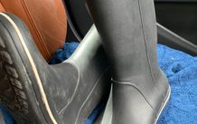 Croc wellington boots