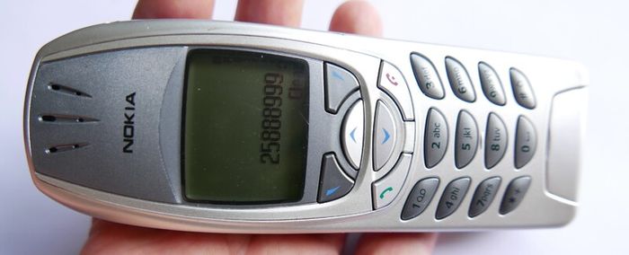 Vintage Nokia 6310 and charger