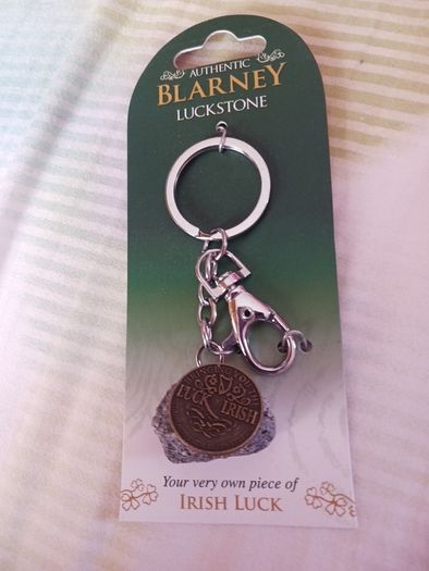 Blarney stone Irish  Lucky key chain