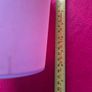 Small Pink Plastic 7inch Fliptop Food Waste Bin Image 10