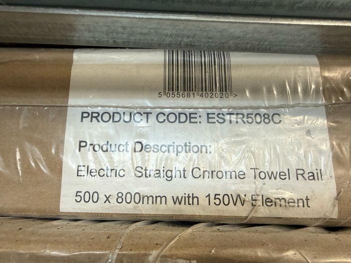 6 Electric Towel Radiators