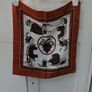 Hermes Silk Scarf Small 17"x17" Image 7