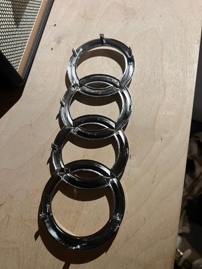 audi a3 badge grill