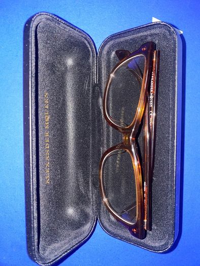 Alexander Mc Queen Reading Glasses brand new with hard case original