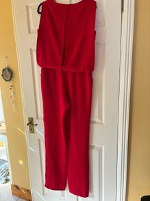Red jumpsuit