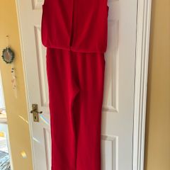Red jumpsuit