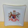 Queen Elizabeth Coronation 1953 Ashtray Trinket Dish Image 2