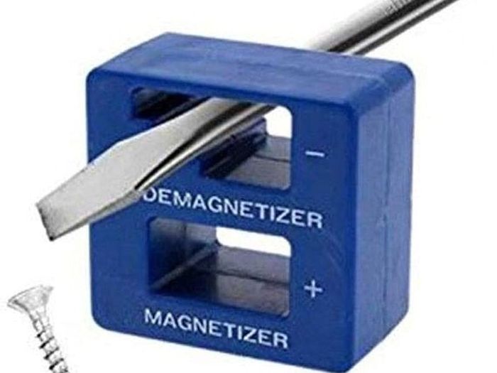 Screwdriver Magnetizer Magnetic Demagnetizer Tool Blue Screwdriver Magnetic Screwdriver Tool Screwdriver