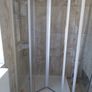 Folding Telescopic Shower Door.New Image 7