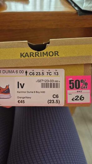 Karrimor Child Shoes UK6/EU23.5 - New