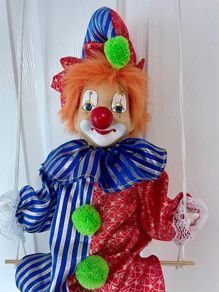 Hanging Clown Ornament