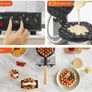 New  Waffle Maker, 1400W Egg Pancake Baker Machine 220v Image 4