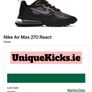 Premium Nike Air Max 270 Black Grey Camo Image 4