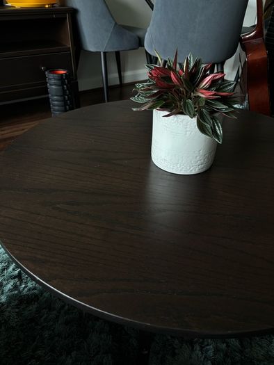 Ikea Jakobsfors Dark Oak Coffee Table