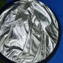 Lastolite 6 by 4 ft Reflector  and Diffuser Silver Gold Good Condition Image 2