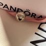 Pandora Charm clip Family and Love Heart Clip Charm With 14k Gold Heart new Image 2