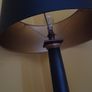Black Pedestal Lamp Image 2