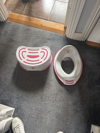 Peppa Pig toilet seat and stool
