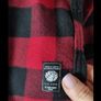Bershka shirt in red check. Unisex. Size S or 10 small 12. Image 3