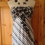 Stunning Black & White Maxi Dress Image 2