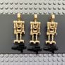 lego Star Wars sw0001c Battle Droid BUNDLE minifigures Tan, Angled Arm and Straight Arm Image 2