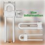 Cupboard Locks for Children & Baby Proofing for Both Cabinet Knobs and Cabinet Handles (6 Packs). U Shape Easy Slide Baby Drawer Safety Lock to Keep Your Child Safe Image 4