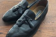 Johnson and Murphy Men's Wingtip Tassel Loafers 9.5 / 43.5