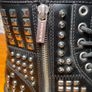 Dr Martens 1460 Ladies Black Smooth Studded Atlas Leather Punk Goth Zip Boots UK6 EU39 Image 4