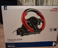 Gaming Steering wheel and pedals ps4/pc