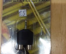 3.5mm to RCA Splitter Adapter Audio Adapter