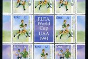 1994 Ireland FIFA Football World Cup  Soccer/ Football USA '94 Commemorative Stamp Sheetlet Mint Never Hinged (MNH)