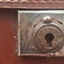 Vintage 1930's British made Brown Leather hard-shell case in nice original condition Image 4