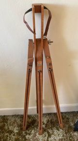 Vintage Windsor & Newton Field Easel & Vintage Artists Mannequin