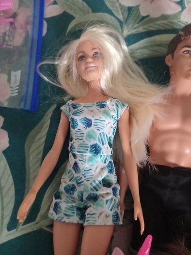 large bundle barbie /ken dolls
