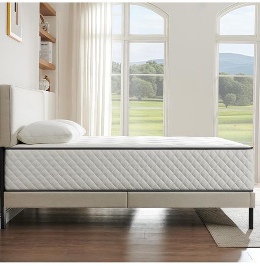 Double Mattress | 7-Zone Hybrid Pocket Spring Medium-Firm Bed Mattress