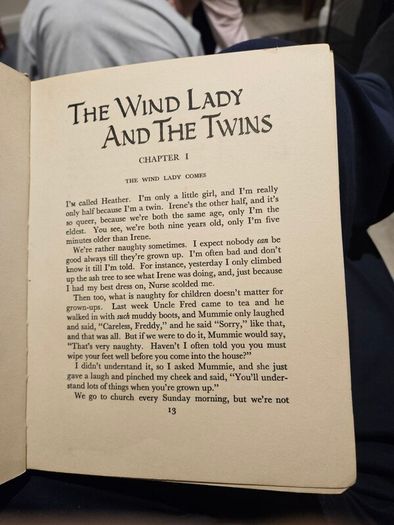 The Wind Lady And The Twins. By Reginald Callender. Illustrations By Hilda G Kerr. First Edition Hardback In Fair Condition.  See Photos For Same.